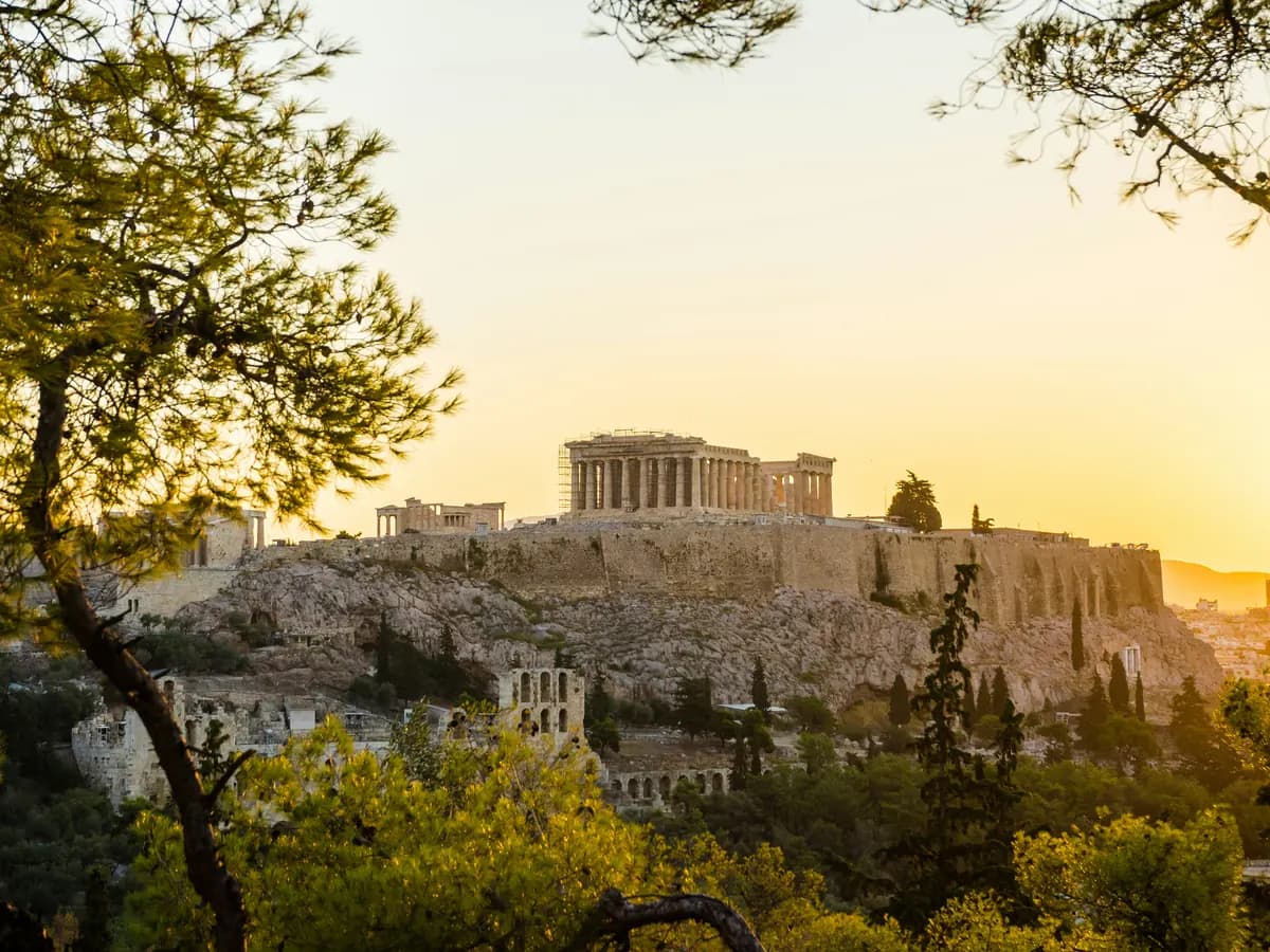 Athens & Attica: the city skyline and its coastline